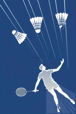 羽毛球运动培训背景