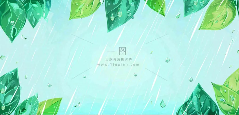 秋天插画风景处暑背景 秋天插画风景处暑背景