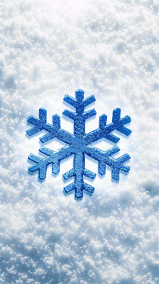 冬季白雪地里的蓝色雪花寒冷大寒小雪大雪摄影图 冬季白雪地里的蓝色雪花寒冷大寒小雪大雪摄影图