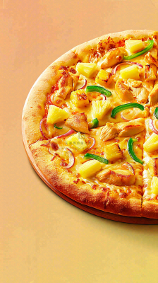 西餐美食披萨摄影图 背景