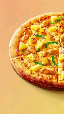 西餐美食披萨摄影图 背景