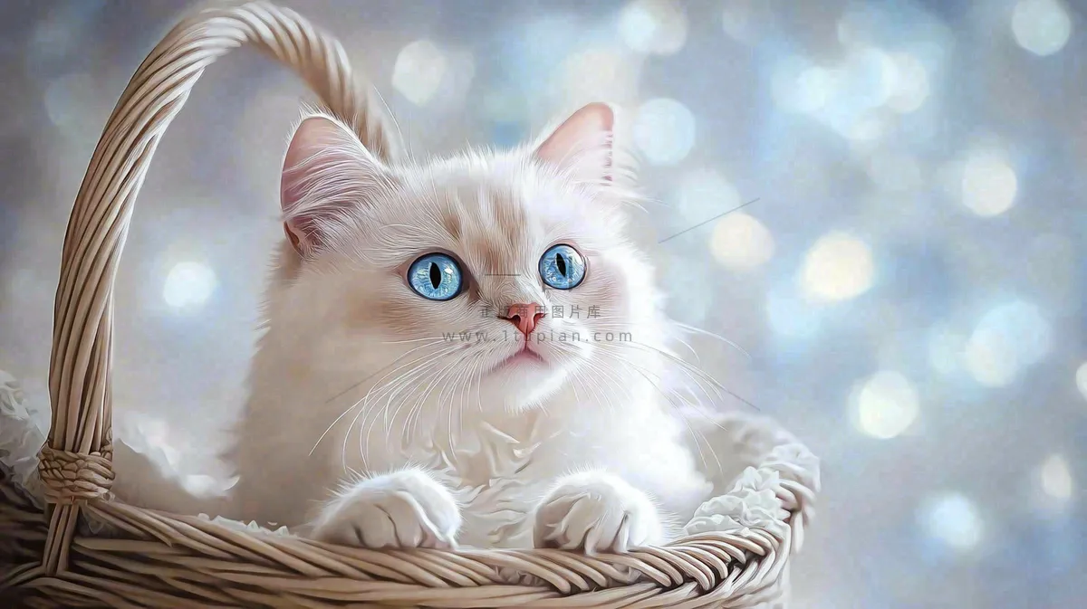 萌宠宠物猫咪动物可爱摄影图