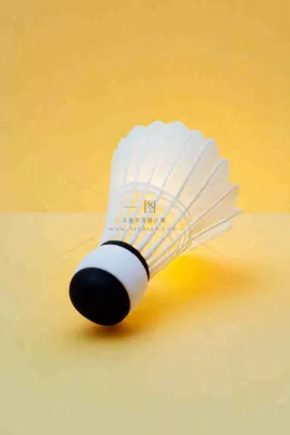 羽毛球竞技运动摄影图 