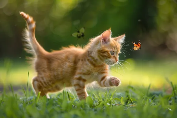 猫咪宠物猫可爱动物摄影图