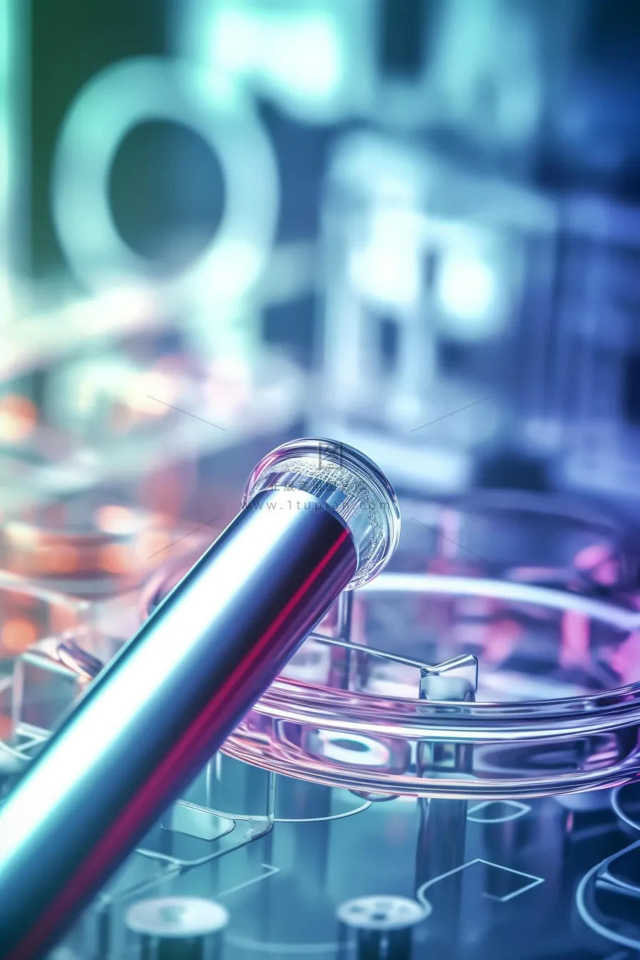 实验器材化学医疗玻璃器皿科学摄影图