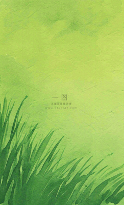 清新绿色纸张泼墨水墨纹理 清新绿色纸张泼墨水墨纹理