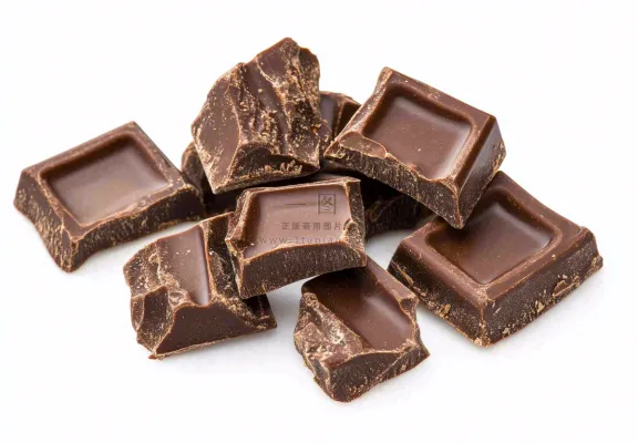 黑巧巧克力美味美食摄影图