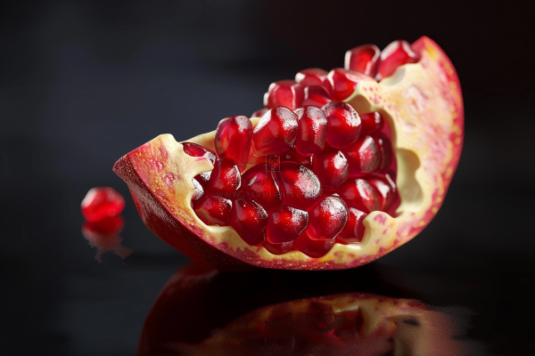 石榴水果摄影图