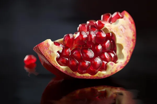 石榴水果摄影图