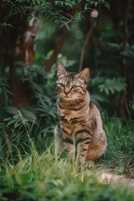 猫咪宠物猫可爱动物摄影图