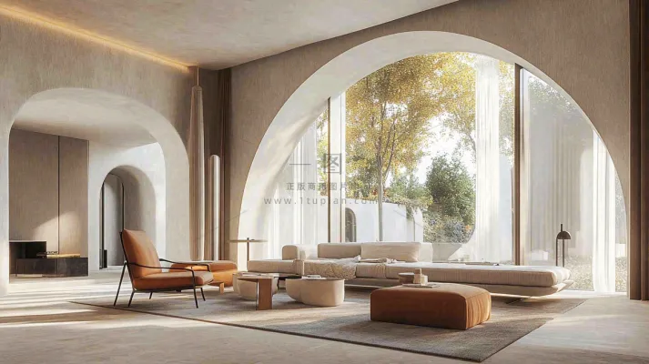 家装家居设计简约风室内装修摄影图