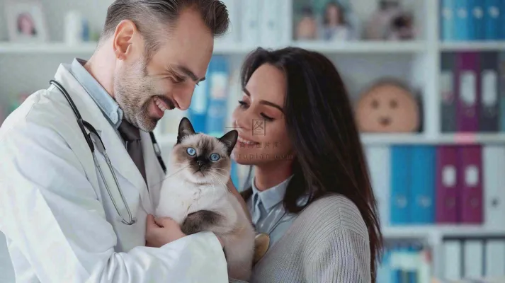 宠物医院猫狗生病救治摄影图 宠物医院猫狗生病救治摄影图