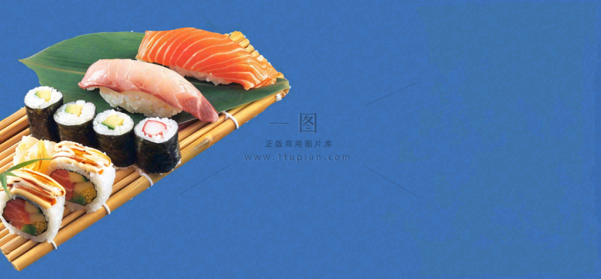 日韩料理美食摄影图背景