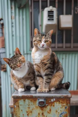 猫咪宠物猫可爱动物摄影图