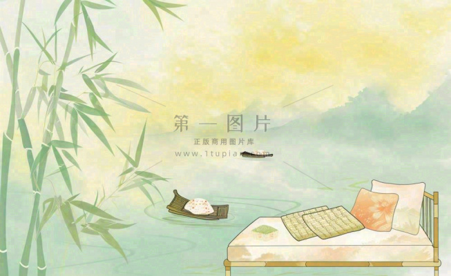 中国风古风山水画泛舟山竹青山清明端午时节清雅国画水墨画插画背景 中国风古风山水画泛舟山竹青山清明端午时节清雅国画水墨画插画背景