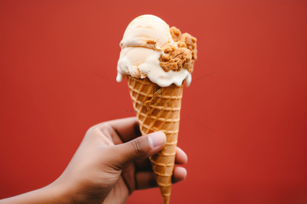 夏日冰淇淋清凉蛋筒甜点摄影图 夏日冰淇淋清凉蛋筒甜点摄影图