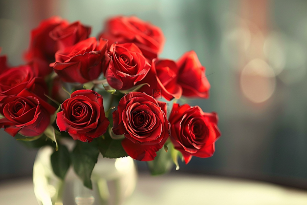 玫瑰花鲜花花朵摄影图