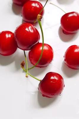 新鲜樱桃车厘子水果摄影图
