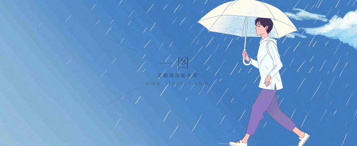 暴雨预警暴雪预警通知公告背景