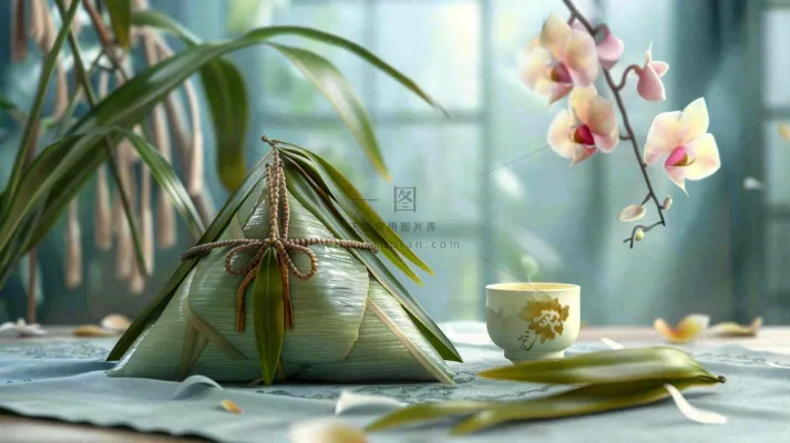 端午节粽子场景背景 端午节粽子场景背景