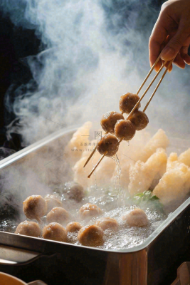 美味关东煮清汤麻辣烫美食摄影图