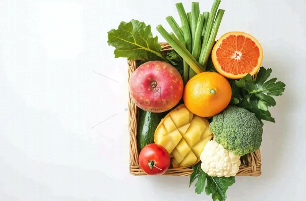 生鲜蔬菜蔬果绿色健康摄影图 