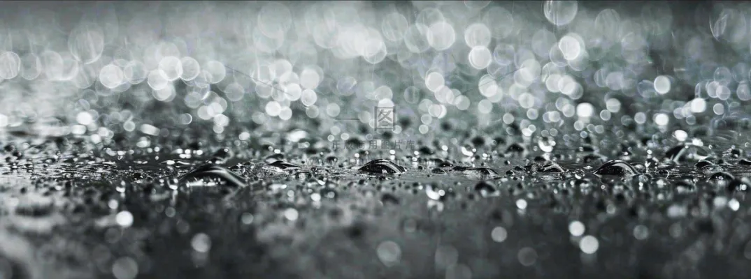 暴雨天气预警摄影图