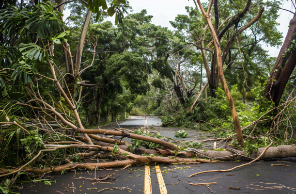 台风预警天气自然灾害