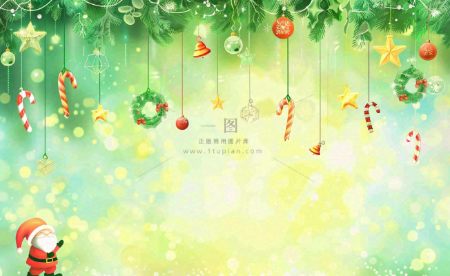 圣诞节卡通插画背景 圣诞节卡通插画背景