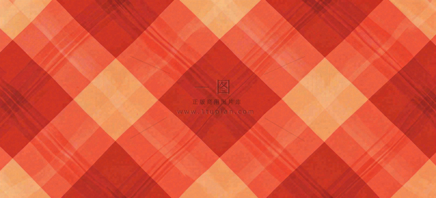 红色格子纹理背景，布料