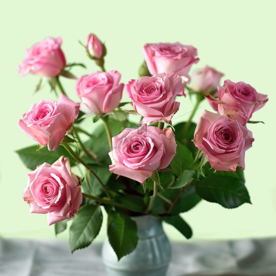 玫瑰花鲜花花朵摄影图