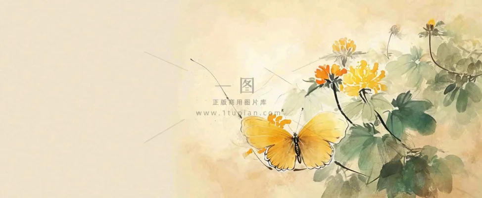 温馨纹理橙色花朵鲜花蝴蝶意境唯美,中国风 温馨纹理橙色花朵鲜花蝴蝶意境唯美,中国风