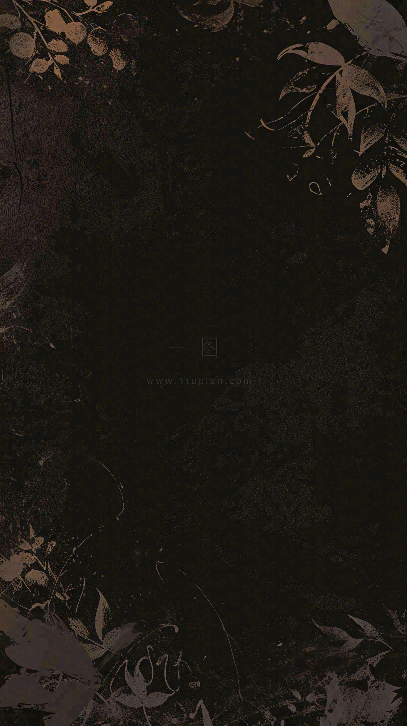 黑色纹理水墨背景