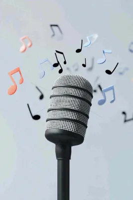 音乐话筒麦摄影图