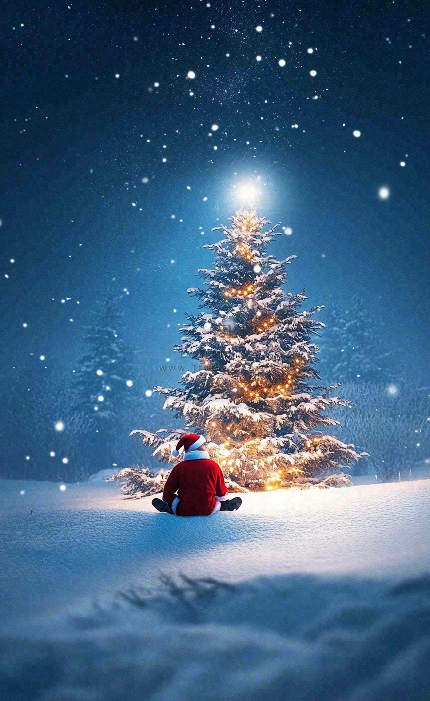 平安夜圣诞节背景