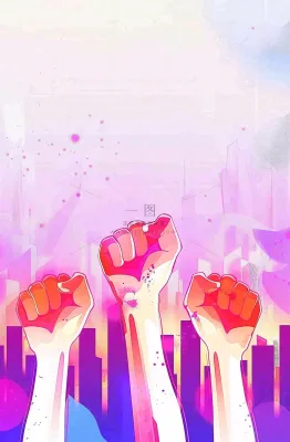 学生毕业季考试青春插画背景 学生毕业季考试青春插画背景