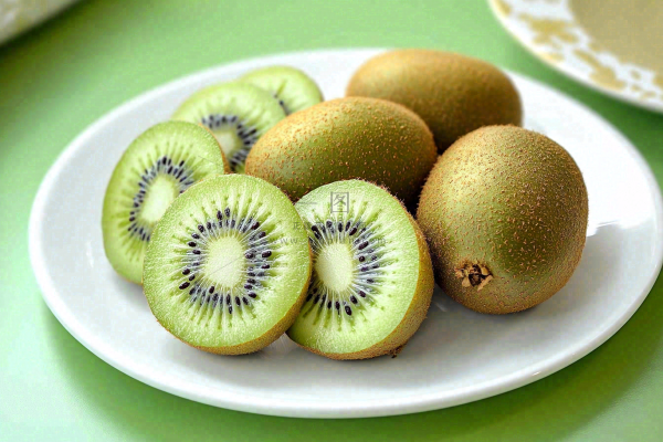 新鲜水果猕猴桃摄影图