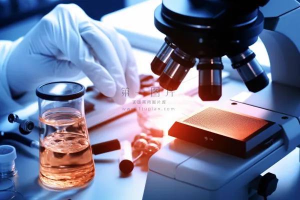 科研人员实验室器材科学医疗摄影图