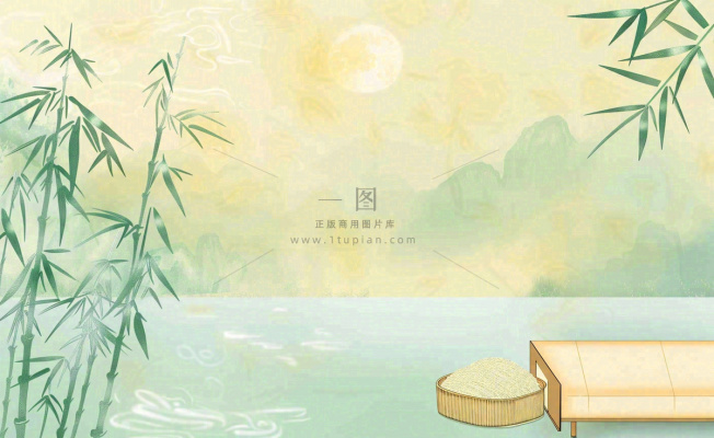 中国风古风山水画泛舟山竹青山清明端午时节清雅国画水墨画插画背景 中国风古风山水画泛舟山竹青山清明端午时节清雅国画水墨画插画背景