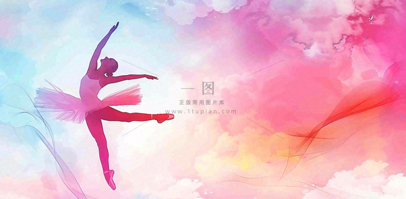 舞蹈跳舞培训背景