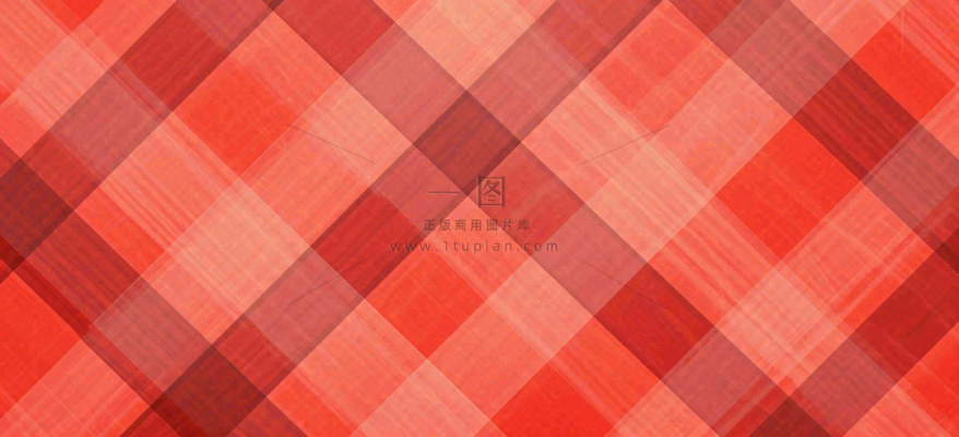 红色格子纹理背景，布料