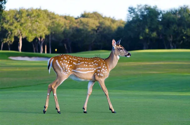 鹿动物山间草原的鹿摄影图