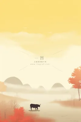 意境复古风节气背景 意境复古风节气背景