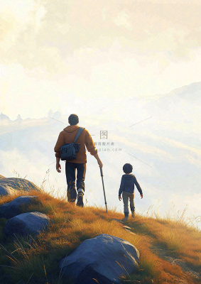 户外郊外徒步登山运动探险旅行手绘插画,健身健康 户外郊外徒步登山运动探险旅行手绘插画,健身健康