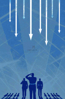 建军蓝色纹理简约军人剪影飞机插画背景 建军蓝色纹理简约军人剪影飞机插画背景