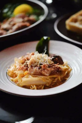 西餐午餐晚餐美食摄影图