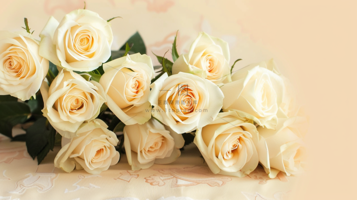 玫瑰花鲜花妇女节礼物摄影图