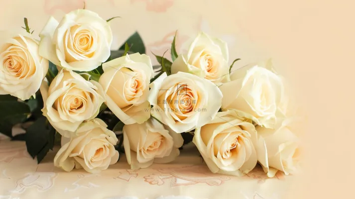 玫瑰花鲜花妇女节礼物摄影图