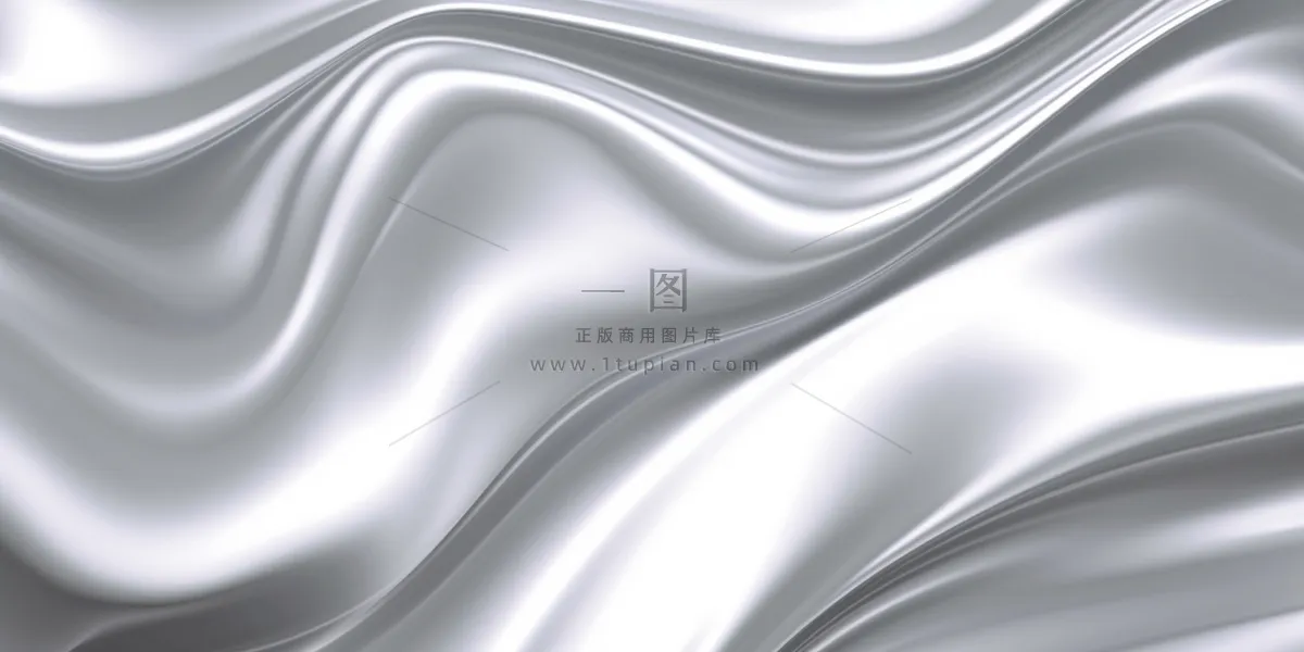 c4d银色流动波纹酸性风格海报背景