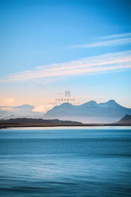 日出朝霞云雾摄影图